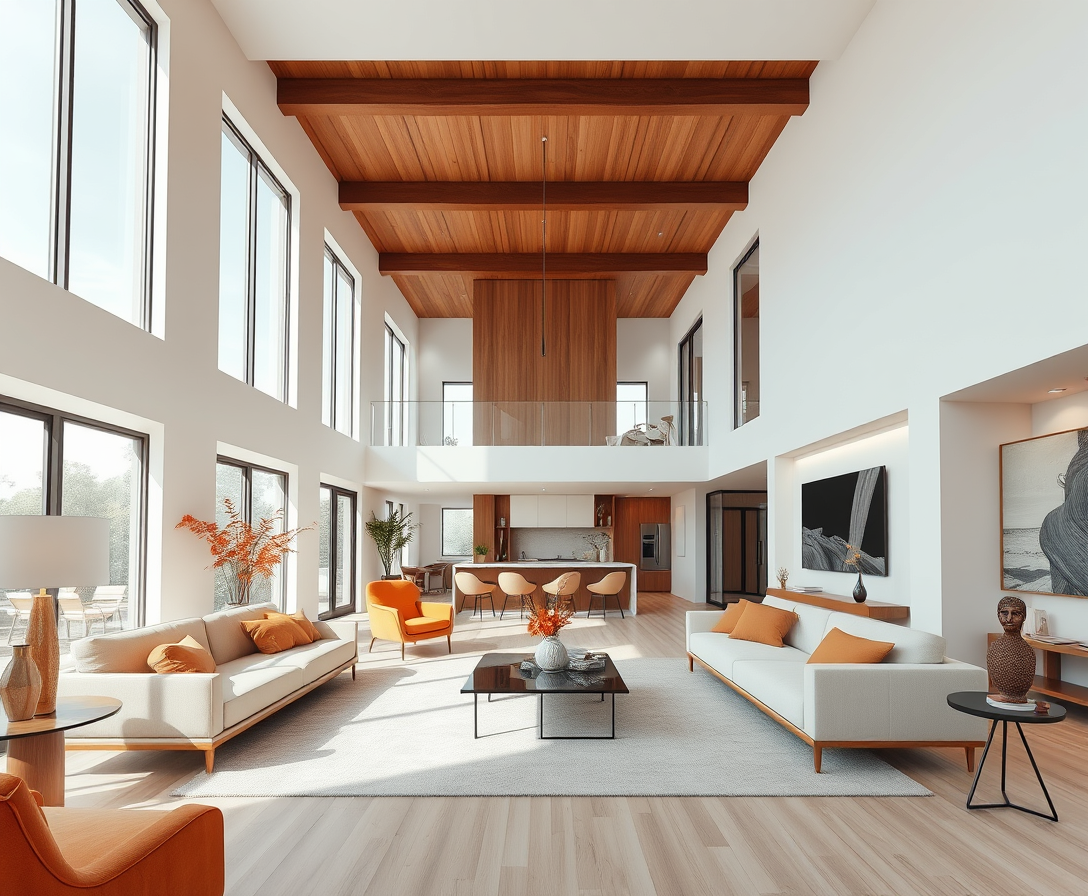 Render interior fotorrealista